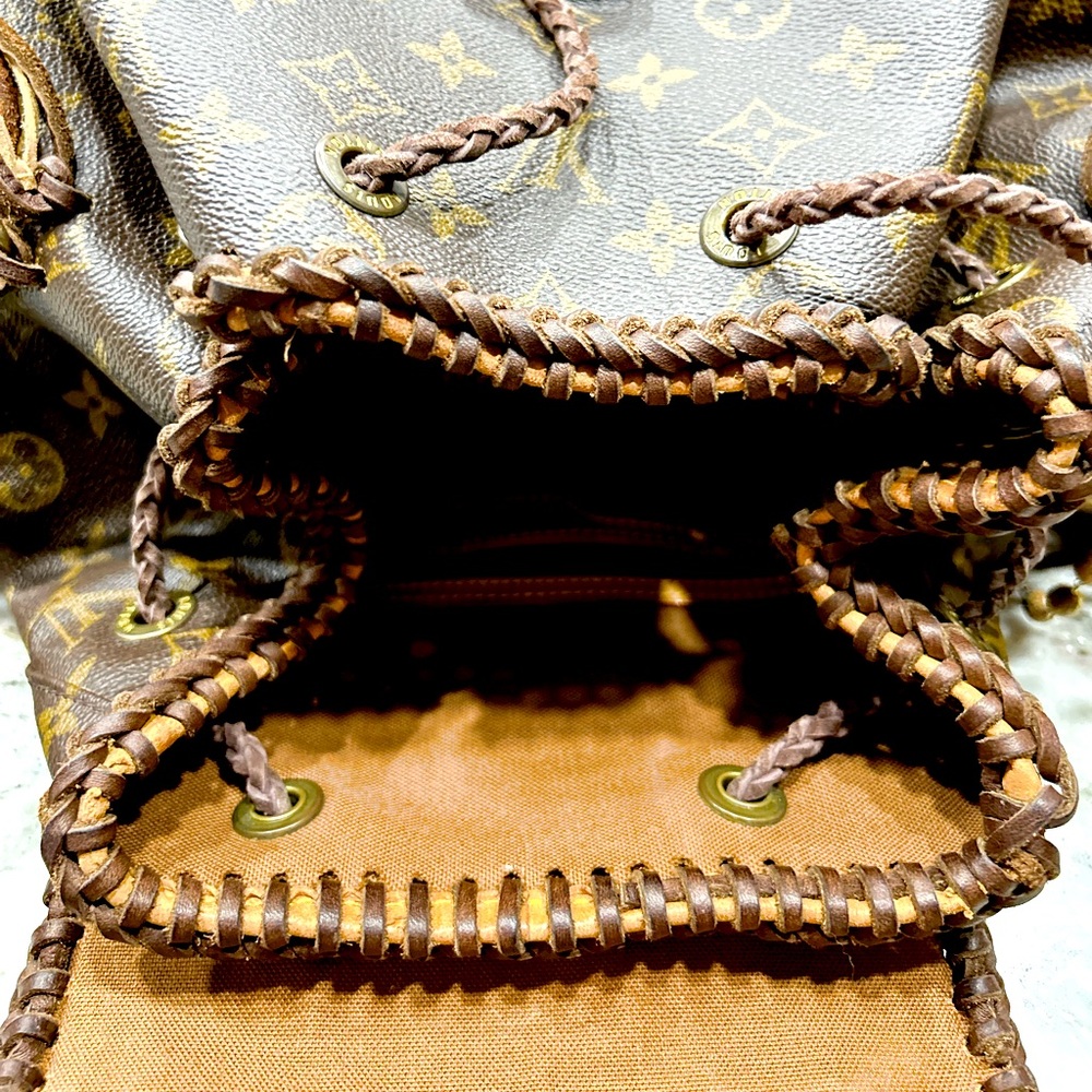 Louis Vuitton Authentic Customized GM Monogram Backpack From Vintage Boho - Picture 14 of 17